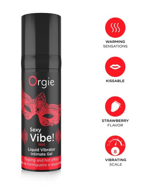 Orgie Sexy Vibe! Hot Liquid VibratorÂ 15 ml