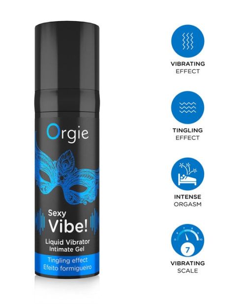 Orgie Sexy Vibe! Liquid VibratorÂ 15 ml
