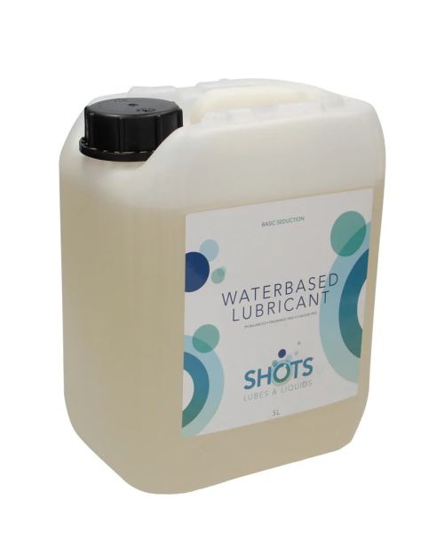 Shots Glijmiddel Waterbasis 5 Liter