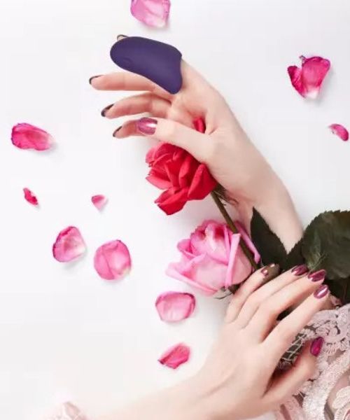 Vive Hana Vinger Vibrator 9 Cm Purper