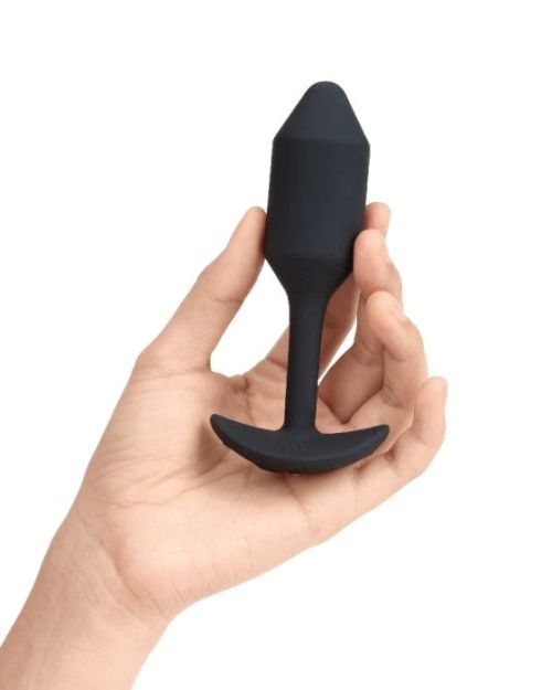 B-Vibe Vibrerende Snug Plug 12.5 Cm Roos