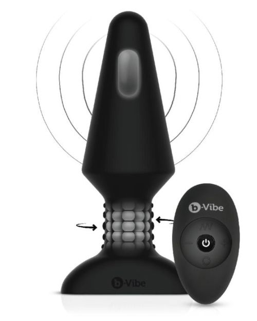 B-Vibe Rimming Vibrerende Buttplug 16 cm