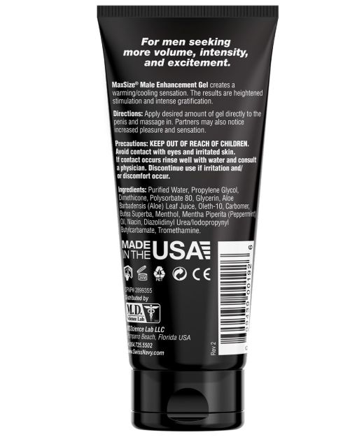 Swiss Navy Max Size ErectiecrÃ¨me 150 ml