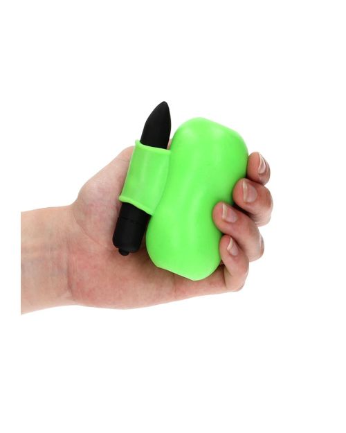 Ouch! Glow in the Dark Vibrerende Masturbator