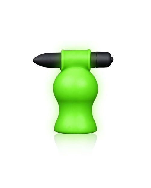 Ouch! Glow in the Dark Vibrerende Eikel Masturbator